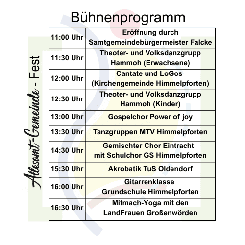 Bühnenprogramm